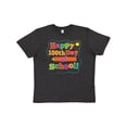 thumbnail image 1 of Inktastic Happy 100th Day of School Youth T-Shirt, 1 of 5