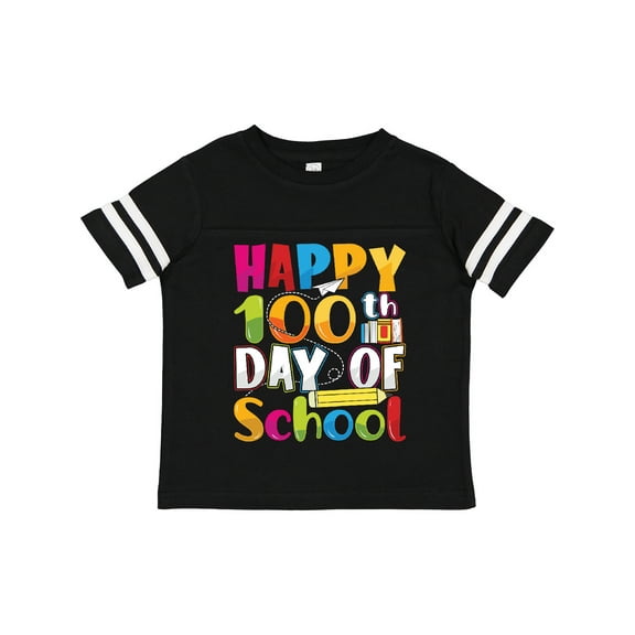 Inktastic Happy 100th Days of School Boys or Girls Toddler T-Shirt