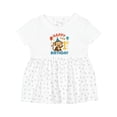 thumbnail image 1 of Inktastic Happy 1st Birthday Monkey Party Theme Girls Baby Dress, 1 of 5