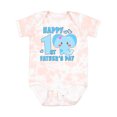 thumbnail image 1 of Inktastic Happy 1st Fathers Day with Elephant Girls Baby Bodysuit, 1 of 5