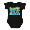 thumbnail image 1 of Inktastic Happy 1st Fathers Day with Monkey in Blue Boys Baby Bodysuit, 1 of 5