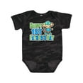 thumbnail image 1 of Inktastic Happy 1st Fathers Day with Monkey in Blue Boys Baby Bodysuit, 1 of 5