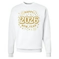 thumbnail image 1 of Inktastic Happy 2026 New Year Celebration Adult Sweatshirt, 1 of 4