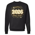thumbnail image 1 of Inktastic Happy 2026 New Year Celebration Adult Sweatshirt, 1 of 4