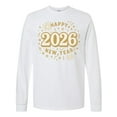 thumbnail image 1 of Inktastic Happy 2026 New Year Celebration Long Sleeve T-Shirt, 1 of 5