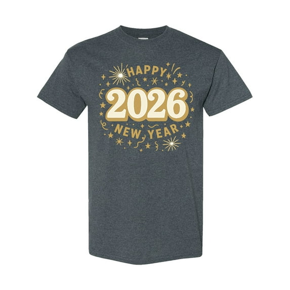 Inktastic Happy 2026 New Year Celebration T-Shirt