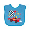 thumbnail image 1 of Inktastic Happy 2nd Birthday Red Racing Car Boys or Girls Baby Bib, 1 of 4