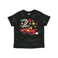 thumbnail image 1 of Inktastic Happy 2nd Birthday Red Racing Car Boys or Girls Toddler T-Shirt, 1 of 5