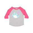 thumbnail image 1 of Inktastic Happy 2nd Birthday with Cute Narwhal Stars and Bubbles Boys or Girls Toddler T-Shirt, 1 of 5