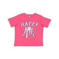 thumbnail image 1 of Inktastic Happy 4th- Fourth of July Firework Boys or Girls Toddler T-Shirt, 1 of 5