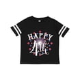 thumbnail image 1 of Inktastic Happy 4th- Fourth of July Firework Boys or Girls Toddler T-Shirt, 1 of 5