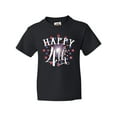 thumbnail image 1 of Inktastic Happy 4th- Fourth of July Firework Youth T-Shirt, 1 of 5
