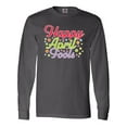 thumbnail image 1 of Inktastic Happy April Fools with Colorful Dots Long Sleeve T-Shirt, 1 of 5