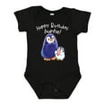 thumbnail image 1 of Inktastic Happy Birthday, Auntie Cute Penguins Boys or Girls Baby Bodysuit, 1 of 5