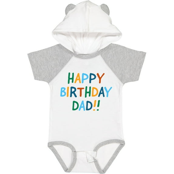 Inktastic Happy Birthday Dad Boys or Girls Baby Bodysuit