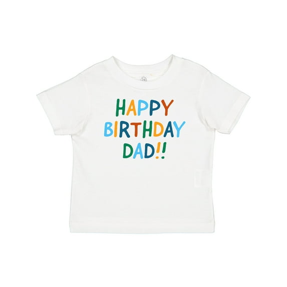 Inktastic Happy Birthday Dad Boys or Girls Baby T-Shirt