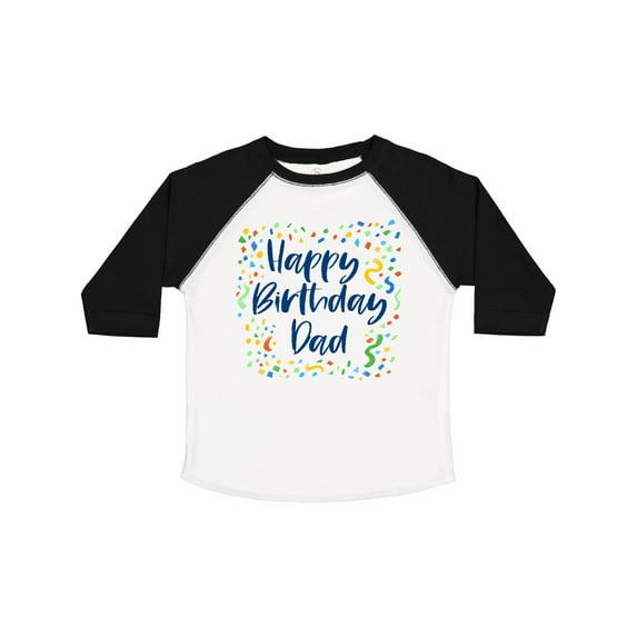 Inktastic Happy Birthday Dad Boys or Girls Toddler T-Shirt