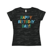 Inktastic Happy Birthday Dad!! Women's T-Shirt