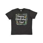 Inktastic Happy Birthday Dad Youth T-Shirt