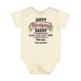 thumbnail image 1 of Inktastic Happy Birthday, Daddy Best Ever in Pink Boys or Girls Baby Bodysuit, 1 of 5