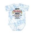 thumbnail image 1 of Inktastic Happy Birthday, Daddy Best Ever in Pink Boys or Girls Baby Bodysuit, 1 of 5