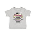 thumbnail image 1 of Inktastic Happy Birthday, Daddy Best Ever in Pink Boys or Girls Baby T-Shirt, 1 of 5