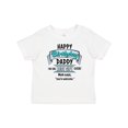thumbnail image 1 of Inktastic Happy Birthday, Daddy Best Ever in Blue Boys or Girls Baby T-Shirt, 1 of 5