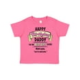 thumbnail image 1 of Inktastic Happy Birthday, Daddy- Best Gift Ever in Pink Boys or Girls Toddler T-Shirt, 1 of 5