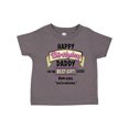 thumbnail image 1 of Inktastic Happy Birthday, Daddy- Best Gift Ever in Pink Boys or Girls Toddler T-Shirt, 1 of 5