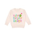 thumbnail image 1 of Inktastic Happy Birthday Daddy Boy Girl Party Toddler Sweatshirt, 1 of 4