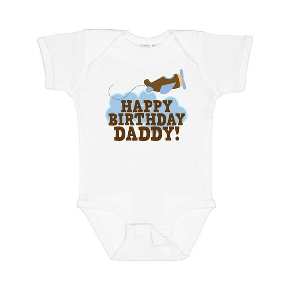 Inktastic Happy Birthday Daddy Boys or Girls Baby Bodysuit