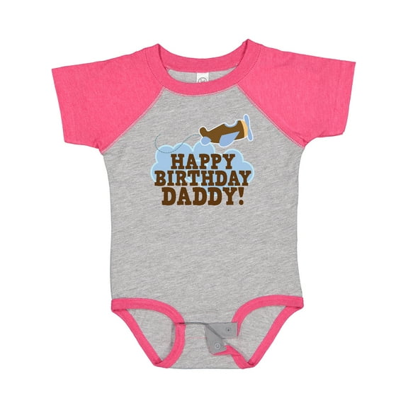 Inktastic Happy Birthday Daddy Boys or Girls Baby Bodysuit