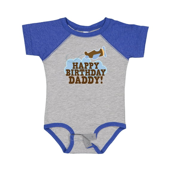 Inktastic Happy Birthday Daddy Boys or Girls Baby Bodysuit