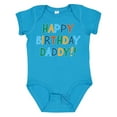 thumbnail image 1 of Inktastic Happy Birthday Daddy Boys or Girls Baby Bodysuit, 1 of 5