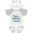 thumbnail image 1 of Inktastic Happy Birthday Daddy Boys or Girls Baby Bodysuit, 1 of 5