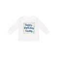 thumbnail image 1 of Inktastic Happy Birthday Daddy Boys or Girls Long Sleeve Toddler T-Shirt, 1 of 5