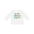 thumbnail image 1 of Inktastic Happy Birthday Daddy Boys or Girls Long Sleeve Toddler T-Shirt, 1 of 5