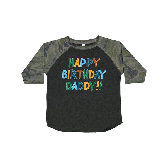 Inktastic Happy Birthday Daddy Boys or Girls Toddler T-Shirt