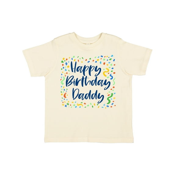 Inktastic Happy Birthday Daddy Boys or Girls Toddler T-Shirt
