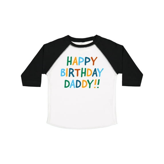 Inktastic Happy Birthday Daddy Boys or Girls Toddler T-Shirt