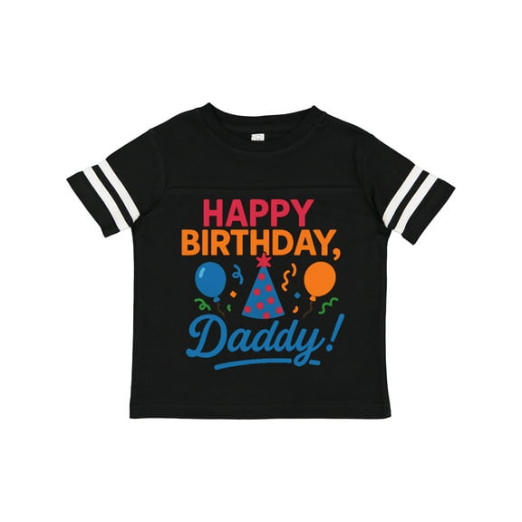 Inktastic Happy Birthday Daddy Celebration Boys or Girls Toddler T-Shirt