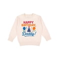 thumbnail image 1 of Inktastic Happy Birthday Daddy Celebration Toddler Sweatshirt, 1 of 4