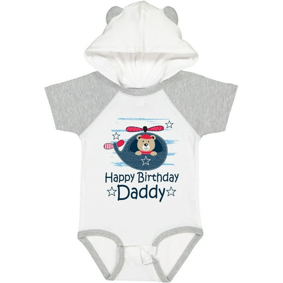 Inktastic Happy Birthday Daddy Cute Boy Boys Baby Bodysuit