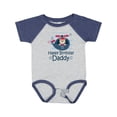 thumbnail image 1 of Inktastic Happy Birthday Daddy Cute Boy Boys Baby Bodysuit, 1 of 5