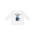 thumbnail image 1 of Inktastic Happy Birthday, Daddy- Cute Penguins Boys or Girls Long Sleeve Toddler T-Shirt, 1 of 5
