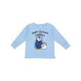 thumbnail image 1 of Inktastic Happy Birthday, Daddy- Cute Penguins Boys or Girls Long Sleeve Toddler T-Shirt, 1 of 5