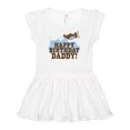 thumbnail image 1 of Inktastic Happy Birthday Daddy Girls Baby Dress, 1 of 5