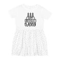 thumbnail image 1 of Inktastic Happy Birthday Daddy Girls Toddler Dress, 1 of 5