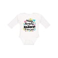 thumbnail image 1 of Inktastic Happy Birthday, Daddy I Love You Boys or Girls Long Sleeve Baby Bodysuit, 1 of 5