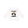 thumbnail image 1 of Inktastic Happy Birthday Daddy Monster Truck Toddler Sweatshirt, 1 of 4